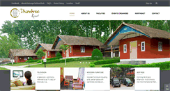 Desktop Screenshot of dhanshreeresort.com